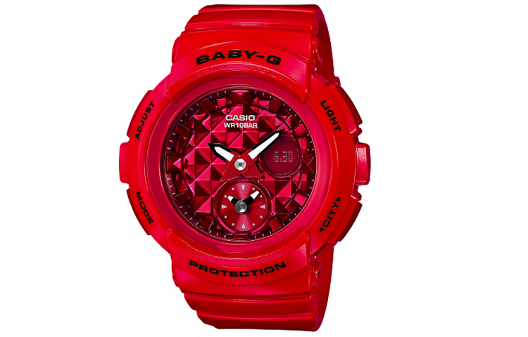 

CASIO Часы Women's BABY-G Red Watch, Red Watch Dial