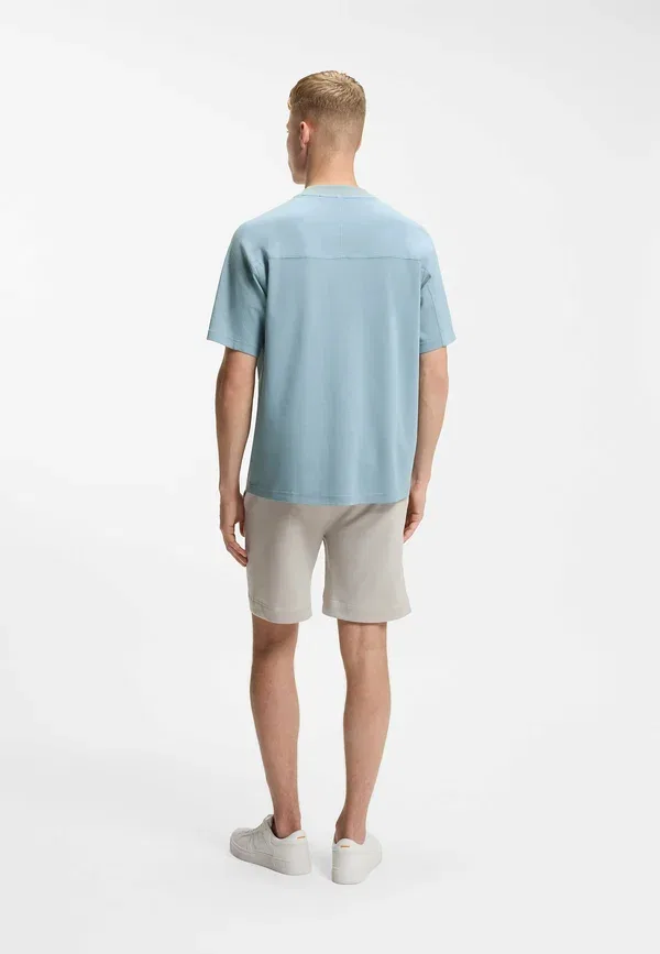 Футболка Te_Techno basic t-shirt Boss, светло-голубой — фото 3
