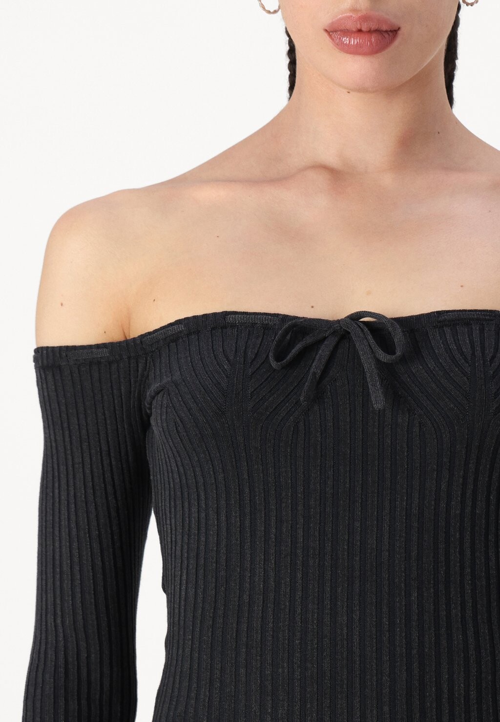 

Платье макси BARDOT DRESS BDG Urban Outfitters, черный