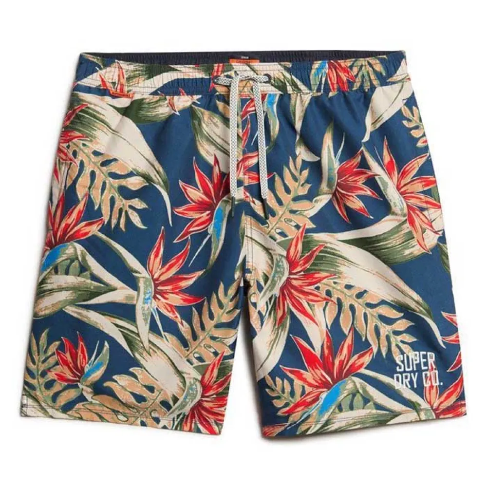 

Шорты для плавания Superdry Hawaiian Print 16´´, синий