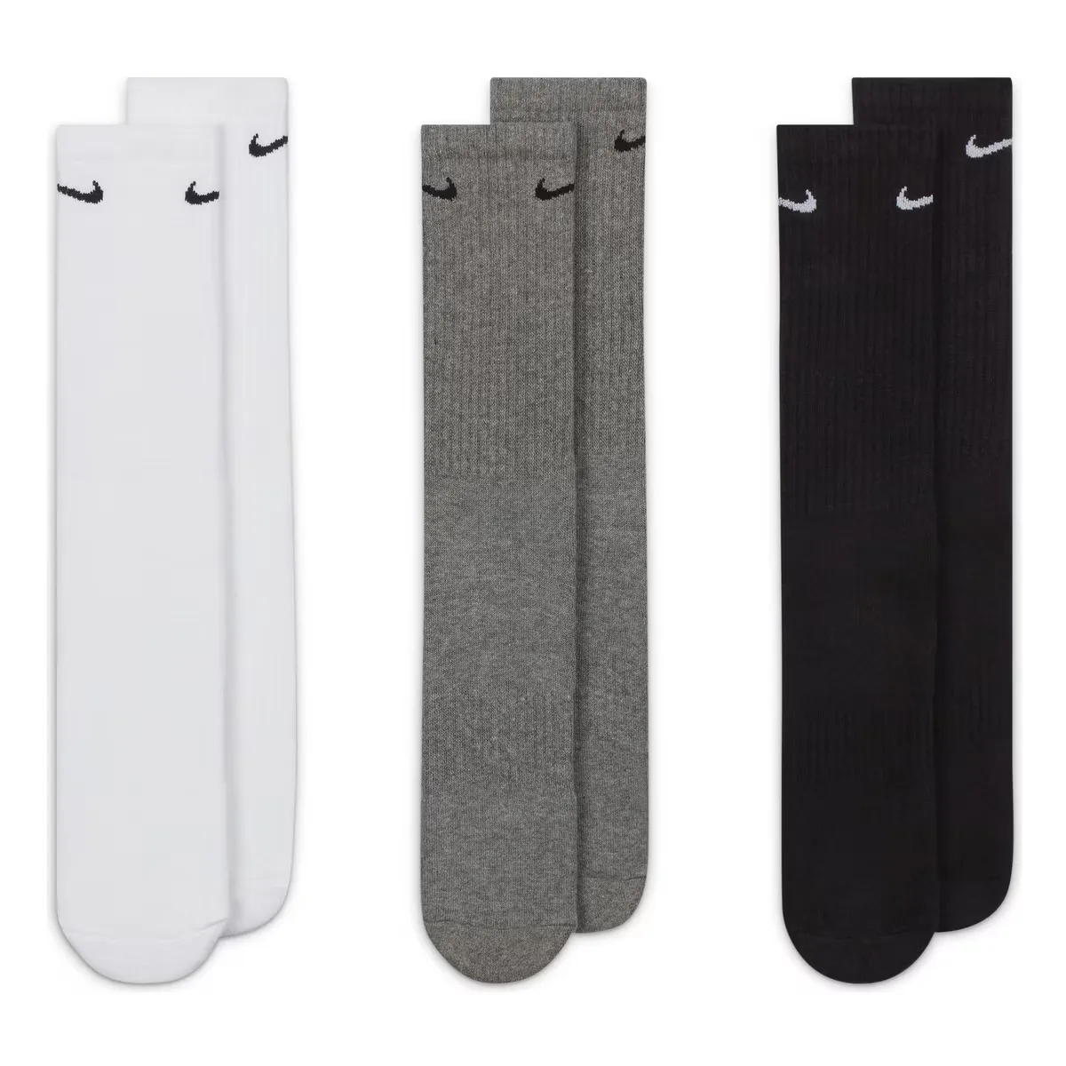 

Носки Nike Everyday Cushioned, 3 пары, многоцветный