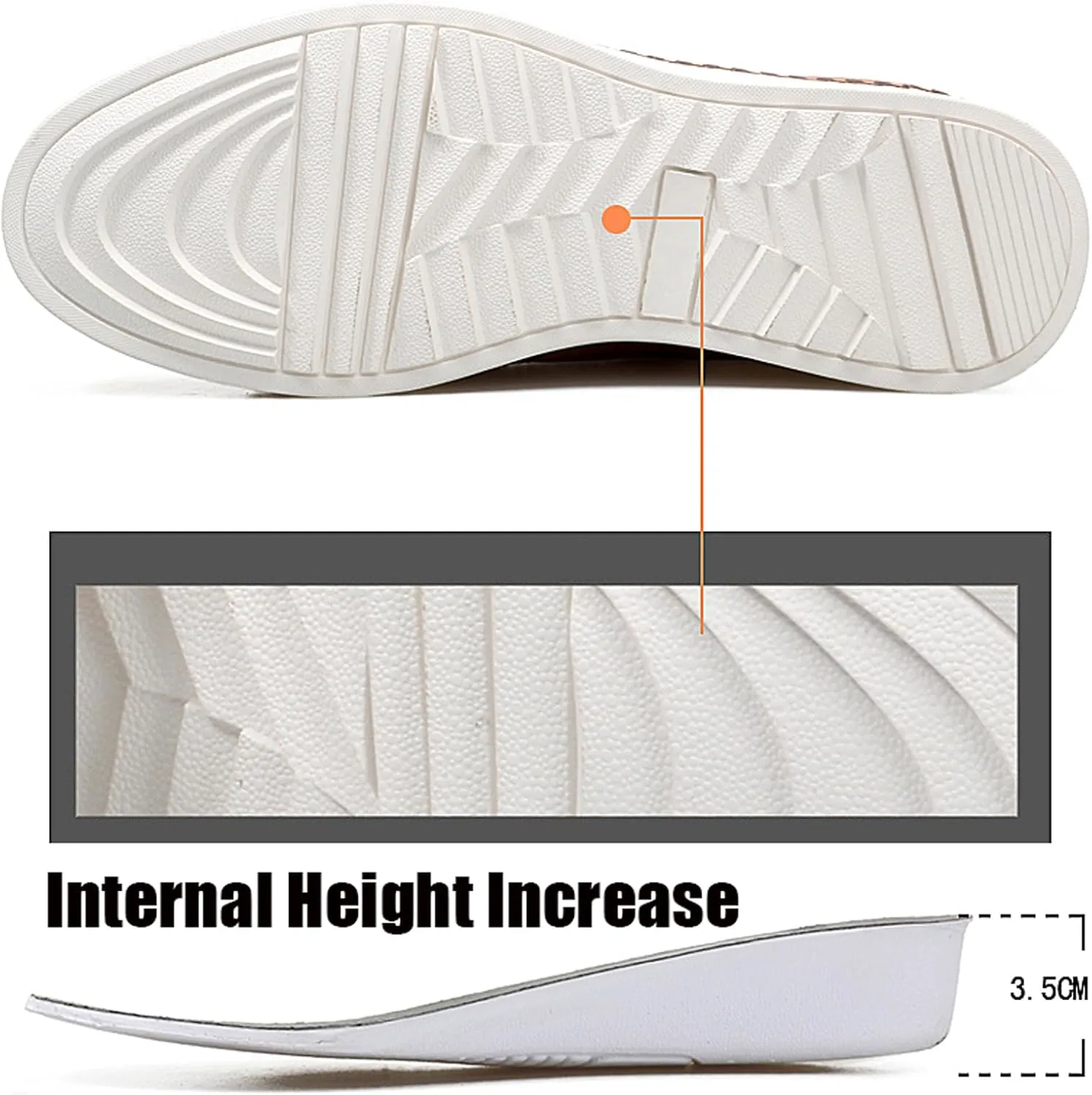 

Мужские туфли на повышенной подошве, незаметно увеличивающие рост на 6 см, кожаные оксфорды, шнуровка, кожаные классические туфли Eliogn, синий