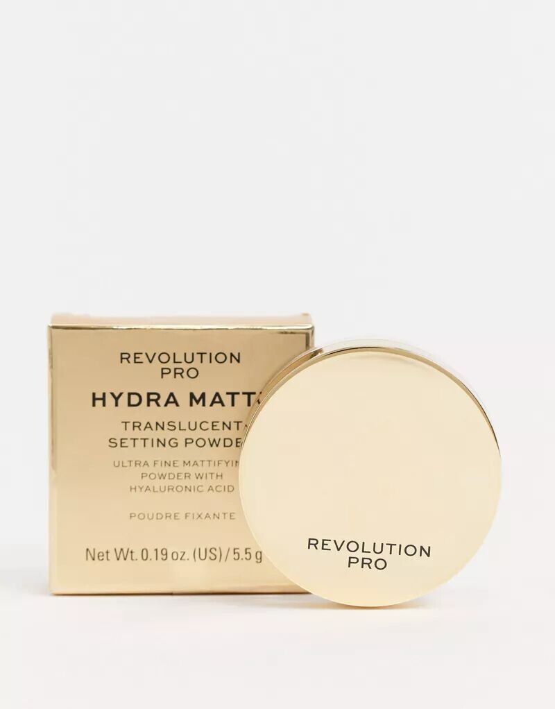 

Revolution – Pro – Hydra Matte – Прозрачная пудра Revolution Pro