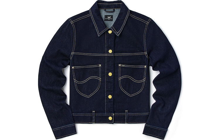 

Lee Женская джинсовая куртка потертая, Washed