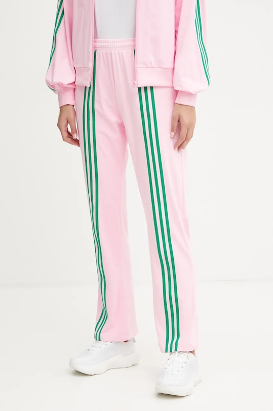 

Брюки спортивные велюровые 70s Velour Track Pant Adidas Originals, розовый