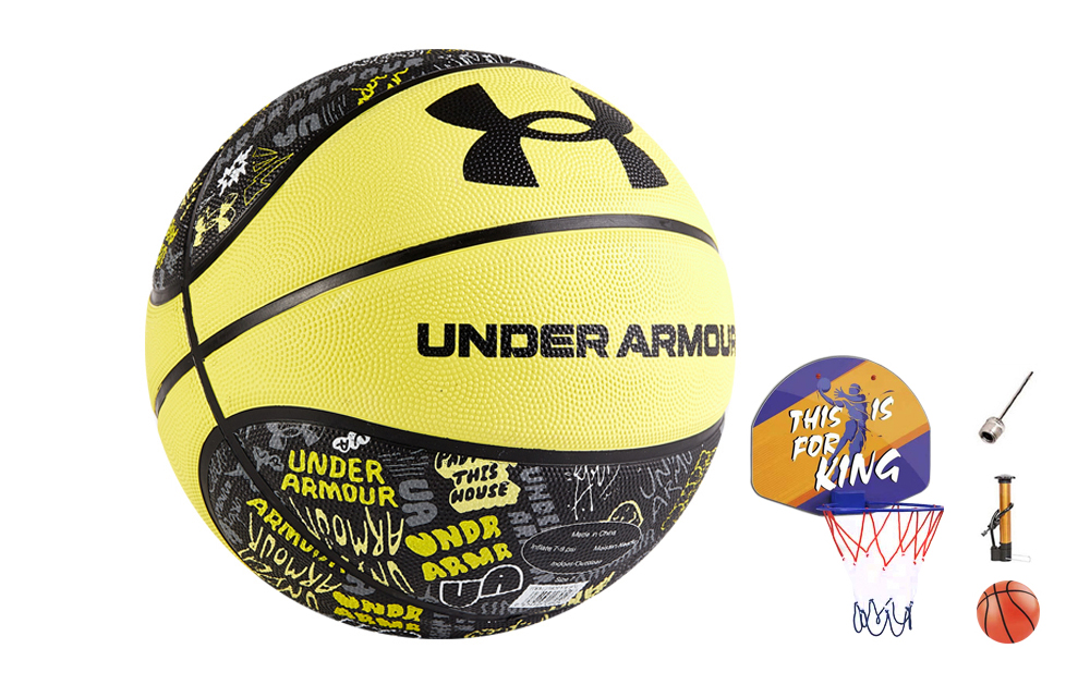 

Under Armour Граффити China баскетбольный мяч желтый размер 7 тренировочный unisex