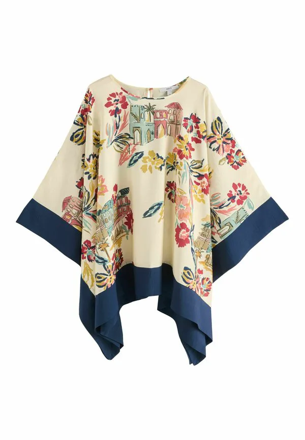 Накидка стандартного кроя Next, Beige Orange Floral