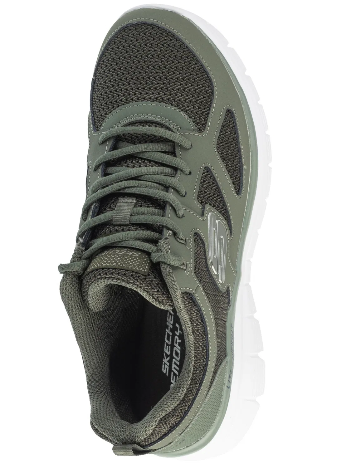 Кроссовки 'Skechers Burns-Agoura' Skechers, Green — фото 4