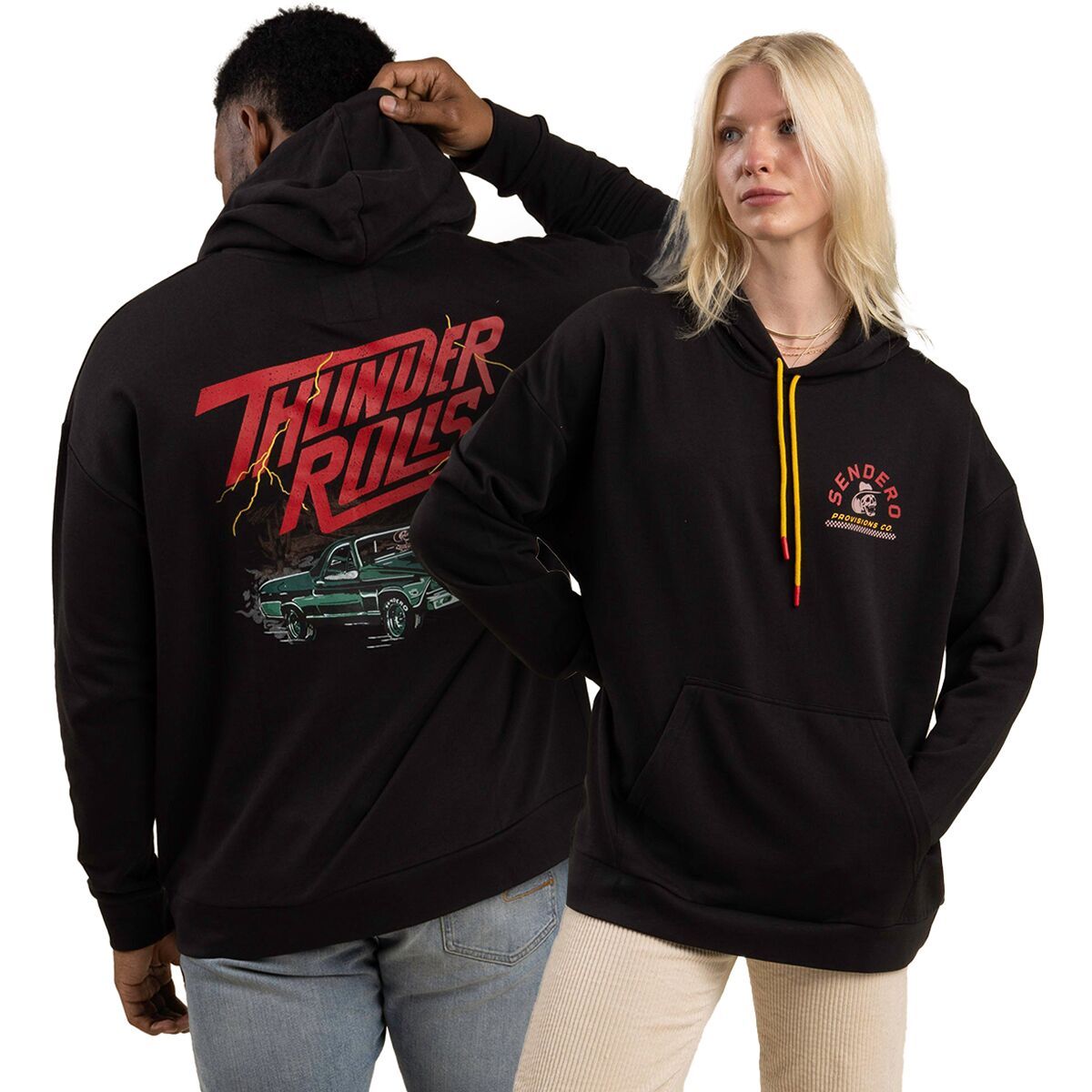 

Толстовка Thunder rolls Sendero Provisions Co., черный