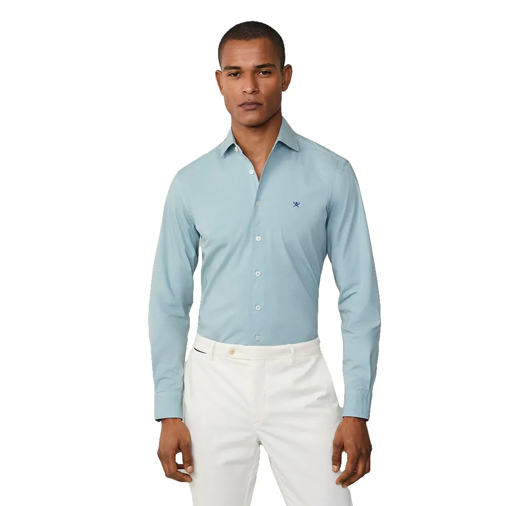 

Рубашка Hackett ESS Gmd Poplin, синий