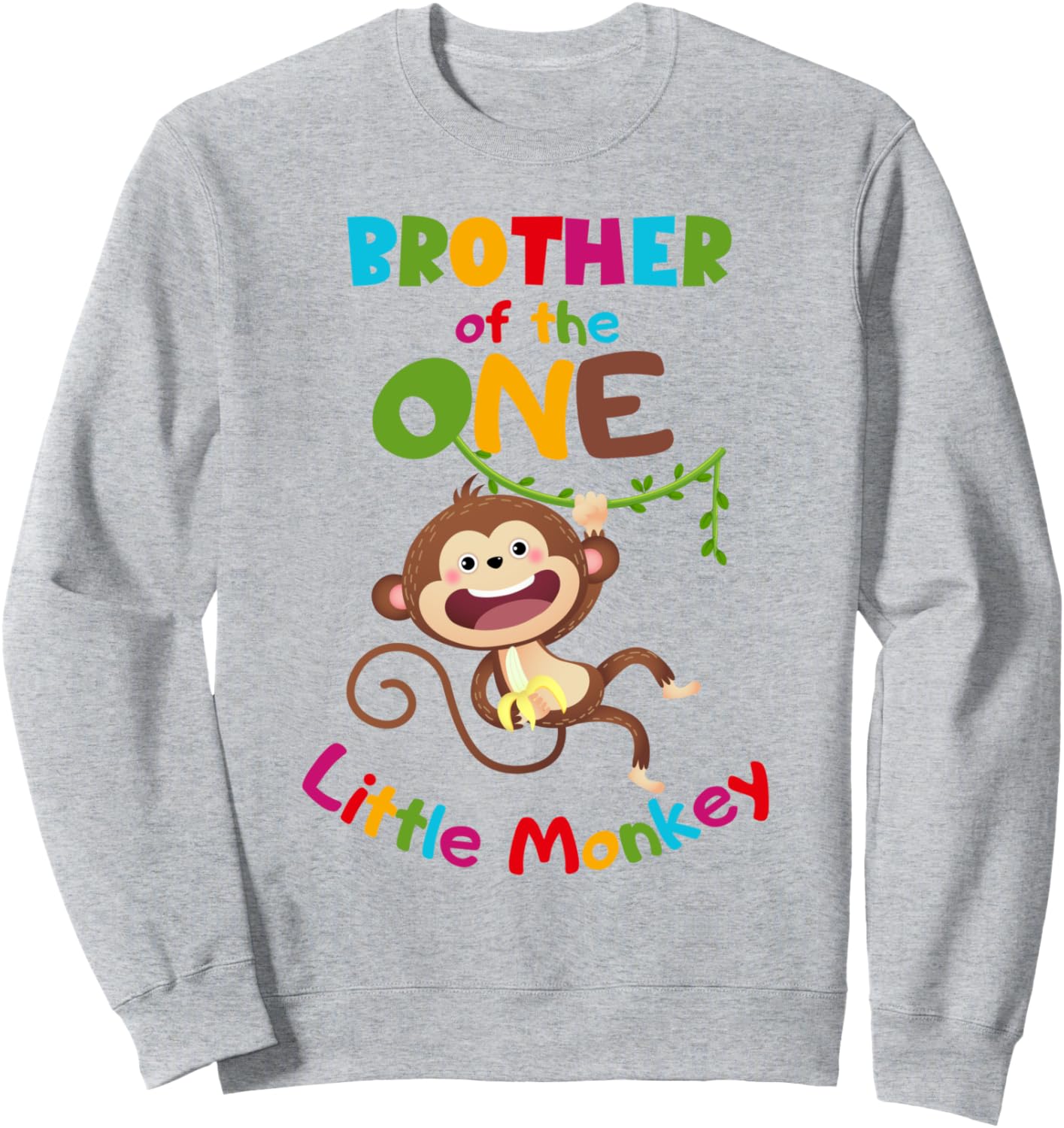 

Баскетбольные кроссовки и толстовка Brother ONE Little Monkey Jungle Theme на первый день рождения Family Look Jungle Monkey Theme Decorations Gifts, серый