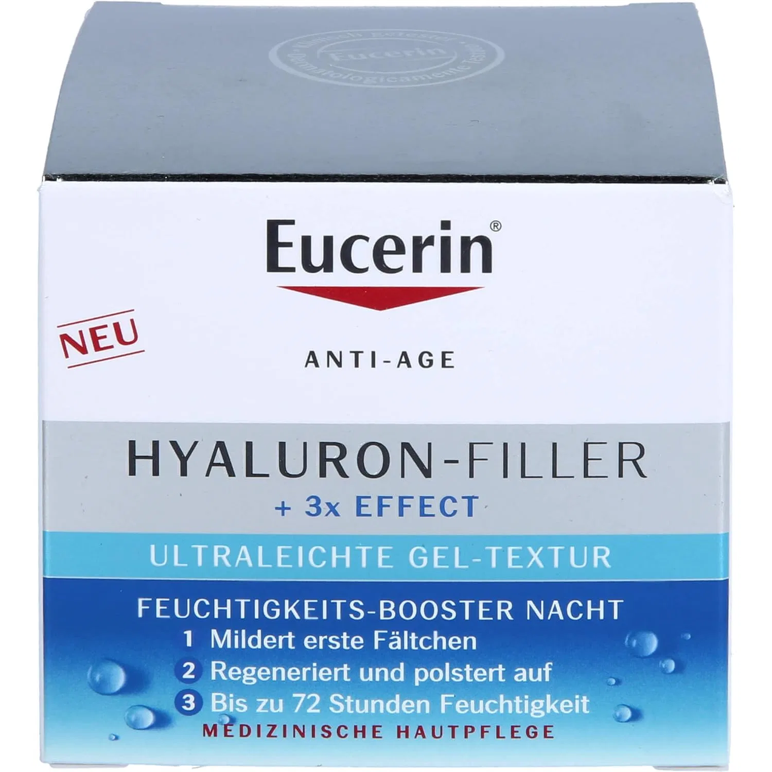 Гель для умывания Eucerin — Ночной гель Hyaluronic Filler + 3x Effect Hydra Night Gel, 50 мл