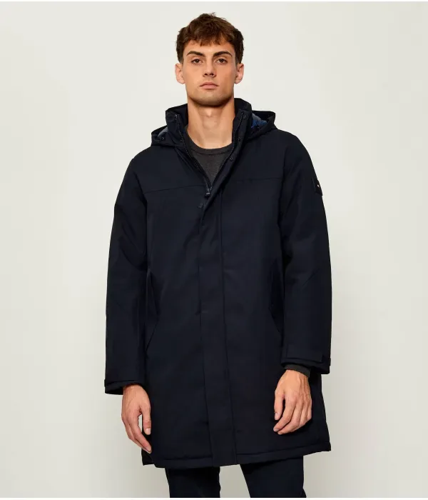 Парка regular fit Tommy Hilfiger, темно-синий