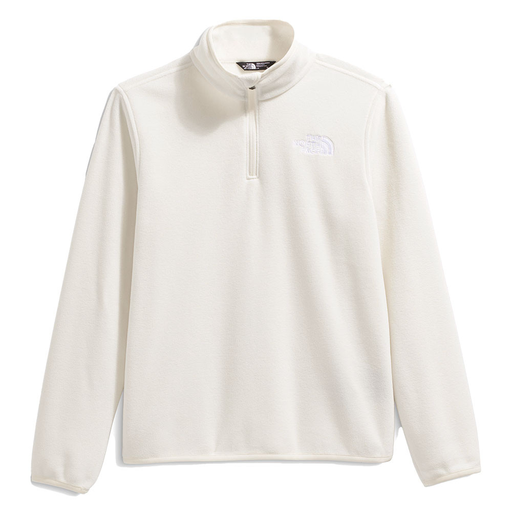 

Флисовая куртка-полупильник The North Face Glacier с молнией на четверть длины (детская), White Dune