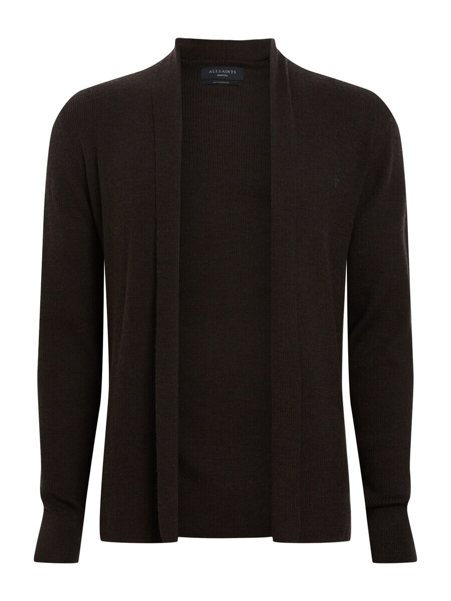 

Вязаный кардиган AllSaints Knit Cardigan, коричневый