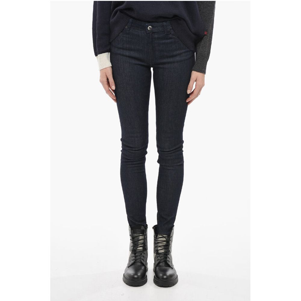 

Синие хлопковые джинсы Деним Woolrich, Blue