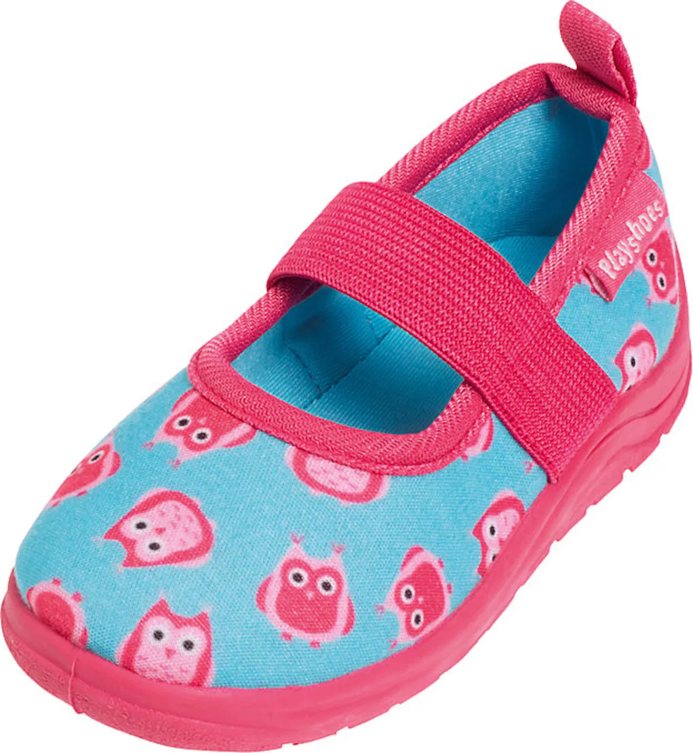 Тапочки 'Eulen' Playshoes, Turquoise