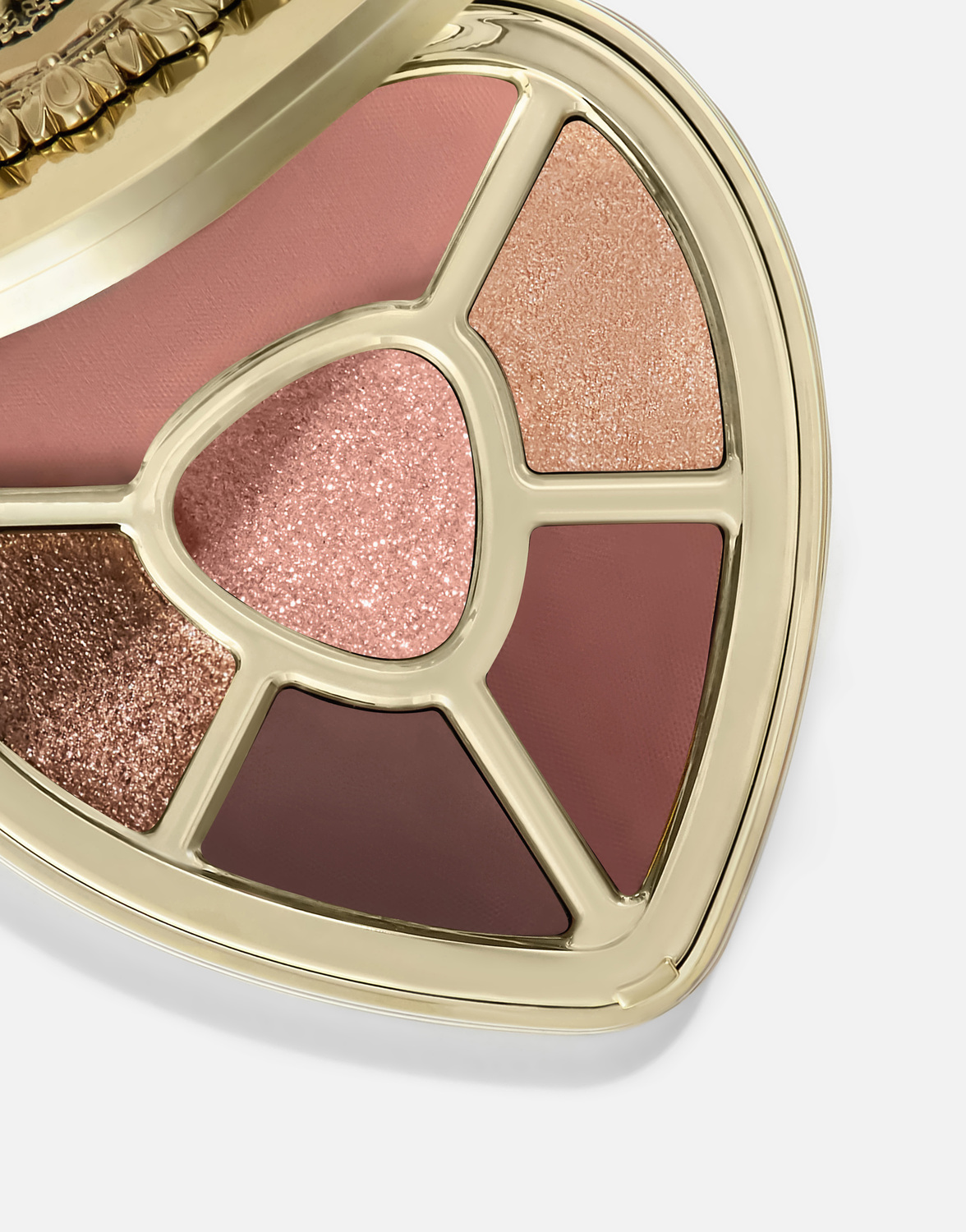 Ever icon eye palette Dolce & Gabbana, 02 розовая богиня - утонченные розовые оттенки — фото 4