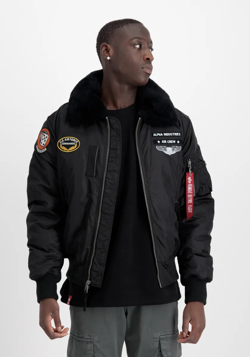 

Куртка-бомбер Alpha Industries " Alpha Industries Мужчины - Куртки-бомберы Injector III Air Force", черный
