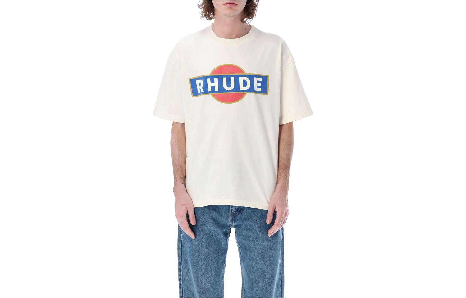 

Футболка мужская белая Rhude, белый