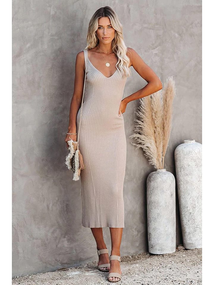 

Trendyol Платье бежевого цвета