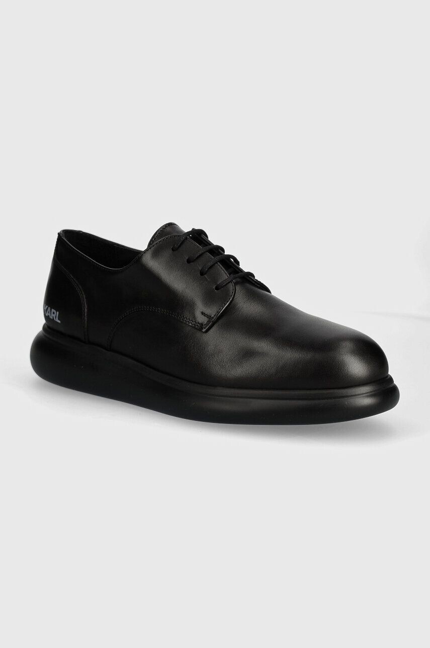 

Кожаные туфли Karl Lagerfeld GRANBY, черный