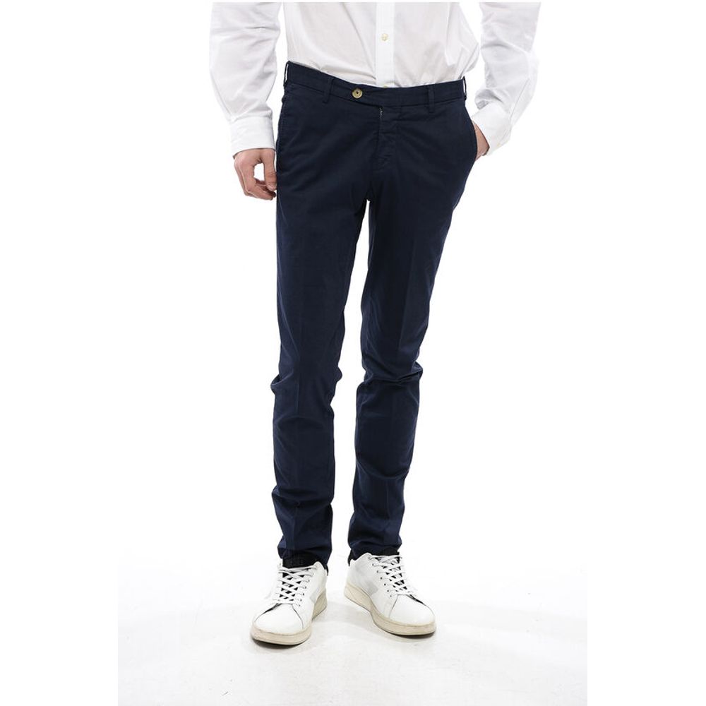 

ID Брюки чинос с прорезными карманами Corneliani, Blue
