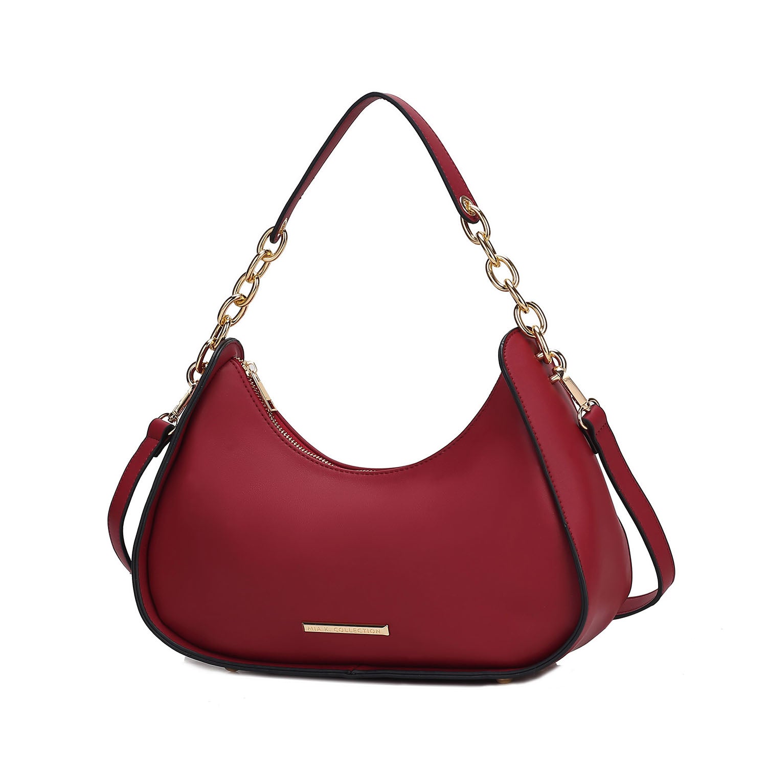 

Сумка-хобо Lottie из веганской кожи Half Moon от Mia K MKF, красный