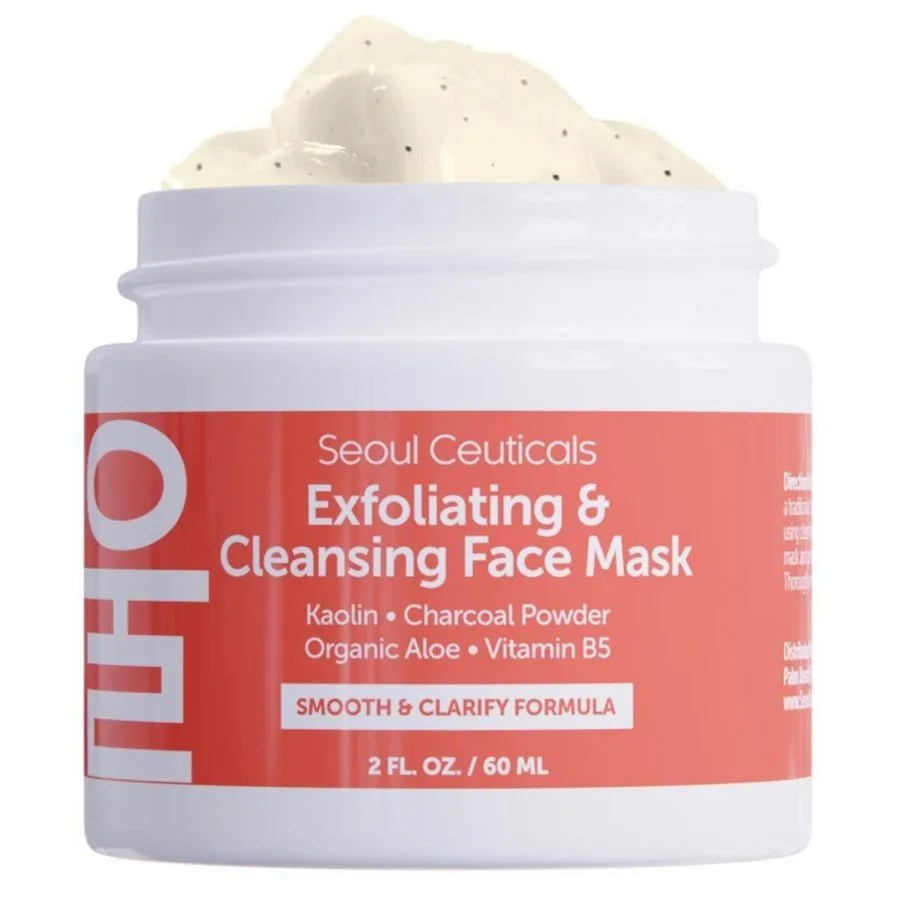Маска для лица Seoul Ceuticals — Корейская отшелушивающая и очищающая K Beauty Skincare