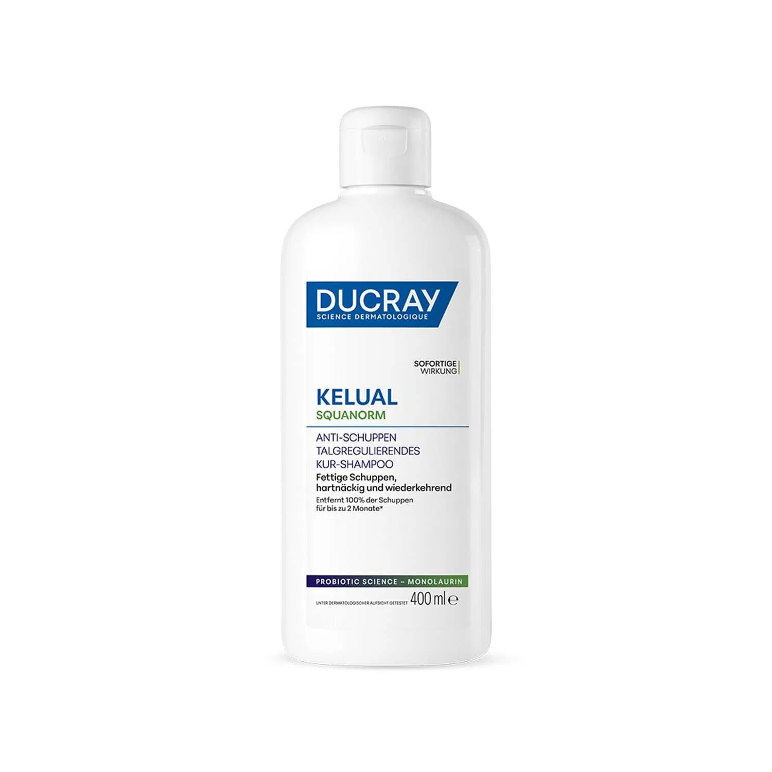 Шампунь DUCRAY Kelual Squanorm против сухой перхоти, 400 мл Ducray