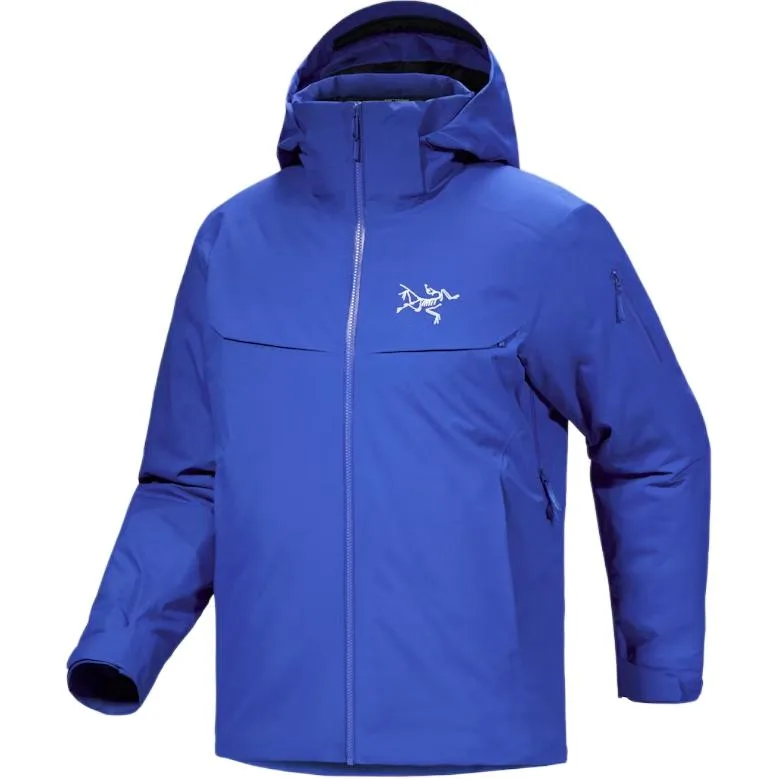 Куртка пуховая Macai Series FW25 мужская Arcteryx, Ultramarine Blue/Vitality