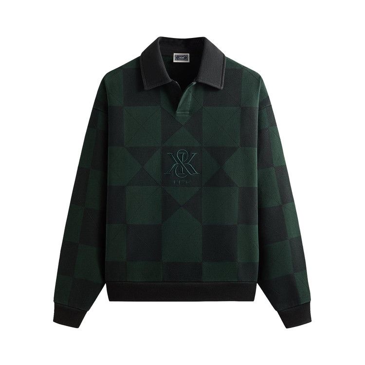 

Топ Kith Geo Quilted Nelson Rugby, Stadium