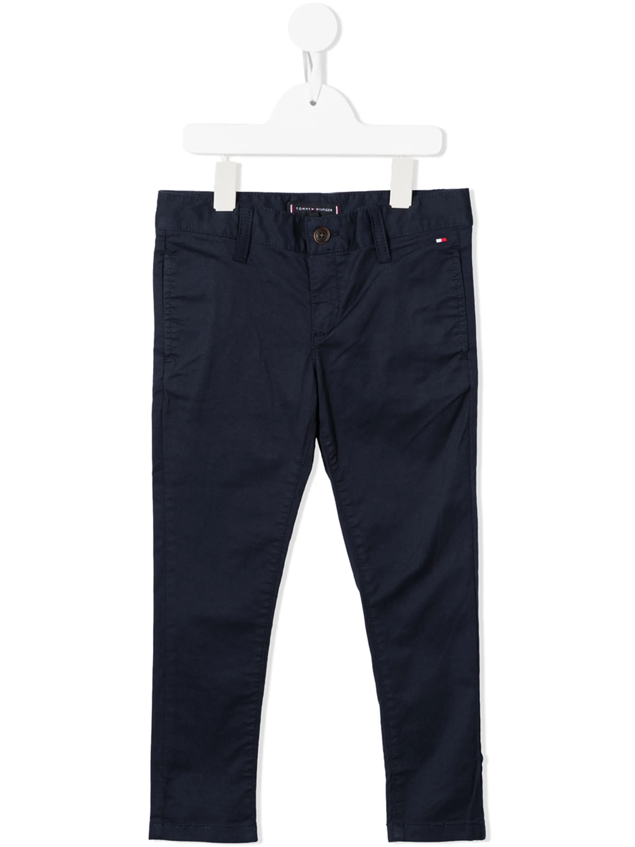 Брюки чинос узкого кроя Tommy Hilfiger Junior, синий