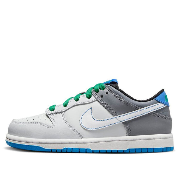 

Кроссовки dunk low 'pure platinum photo blue' Nike, мультиколор
