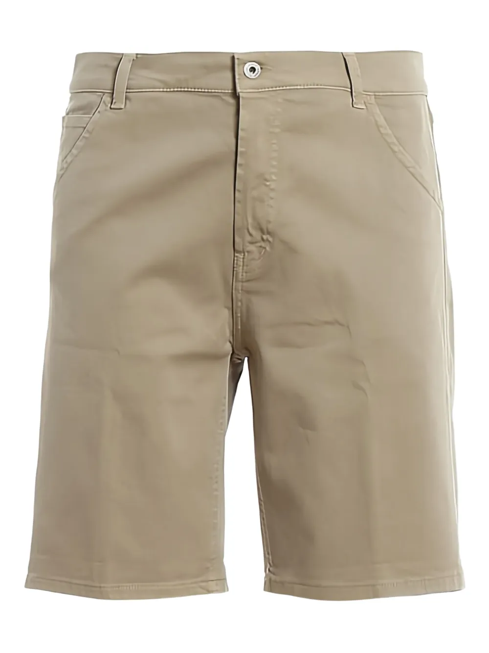 

Бермуды с нашивкой-логотипом DONDUP, нейтральный