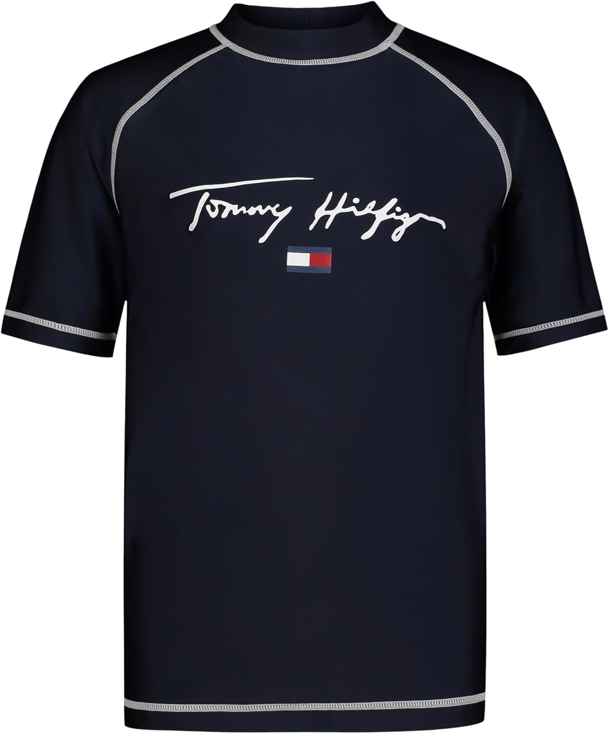 

Рашгард для мальчиков Tommy Hilfiger с защитой от солнца UPF 50+, Navy Blazer