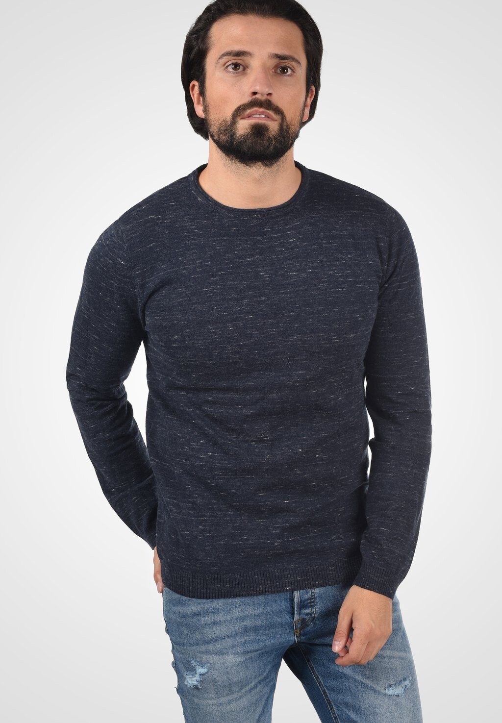 

Свитер Bhadrian Blend, цвет dark navy