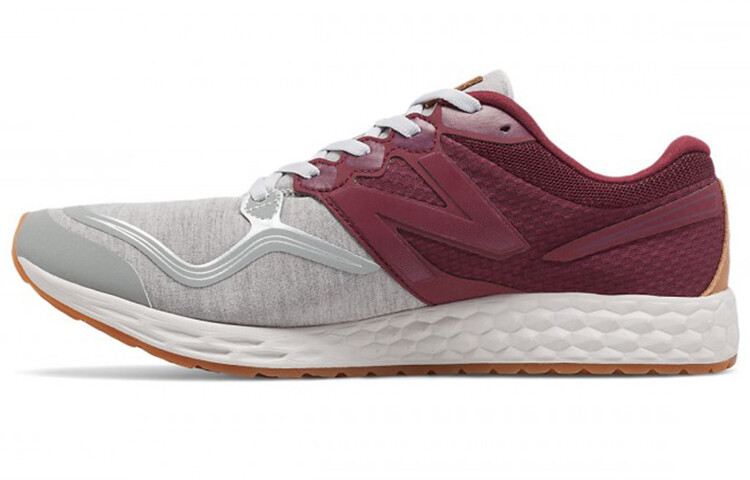 

Кроссовки NB Fresh Foam для бега мужские с низким верхом серые/бордовые New Balance