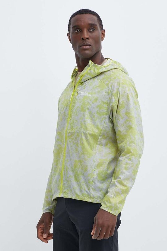

Уличная куртка Prelight Wind Jack Wolfskin, желтый