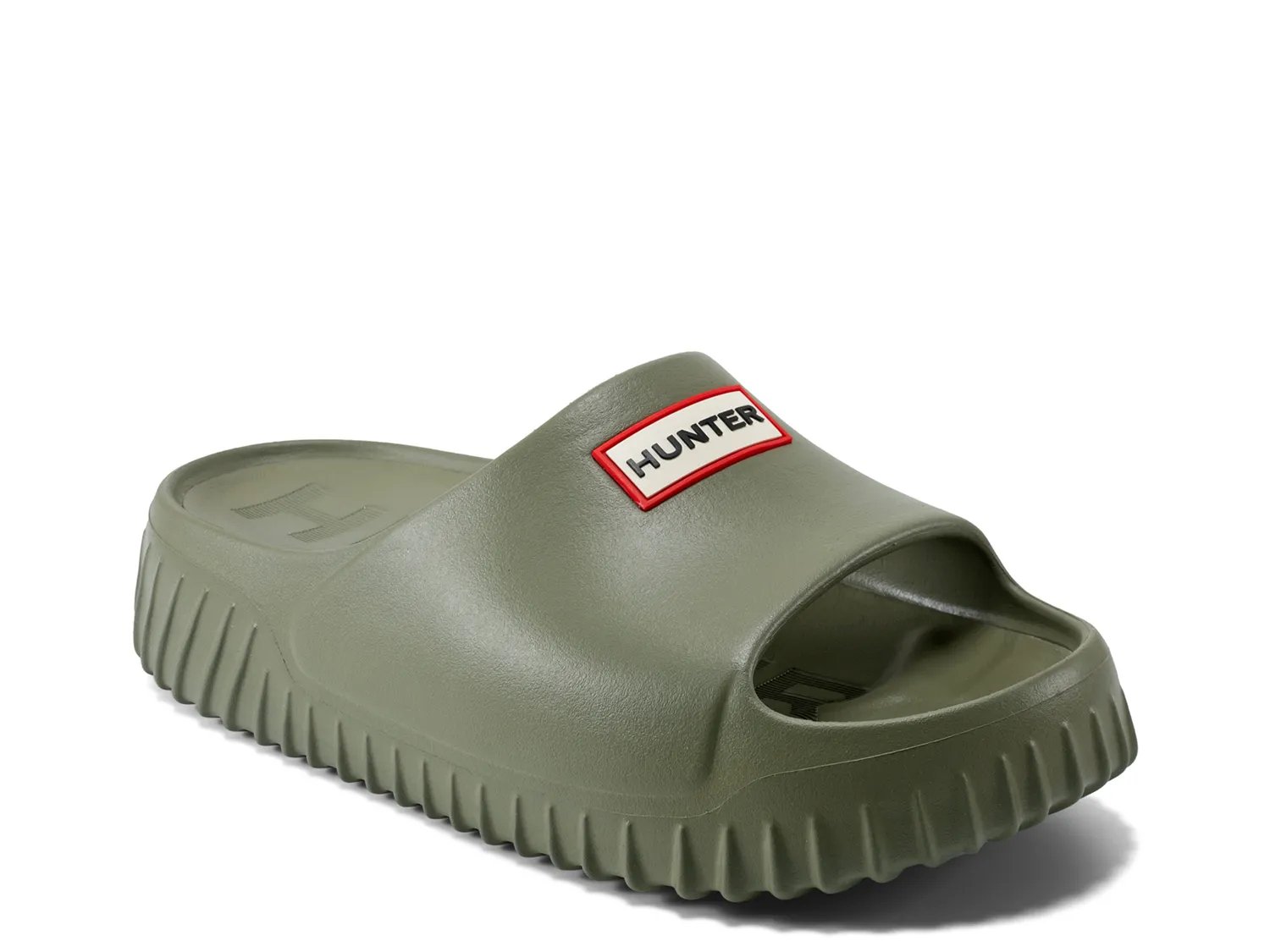 

Сандалии HUNTER Finn Slide Sandal - Men's, темно-зеленый