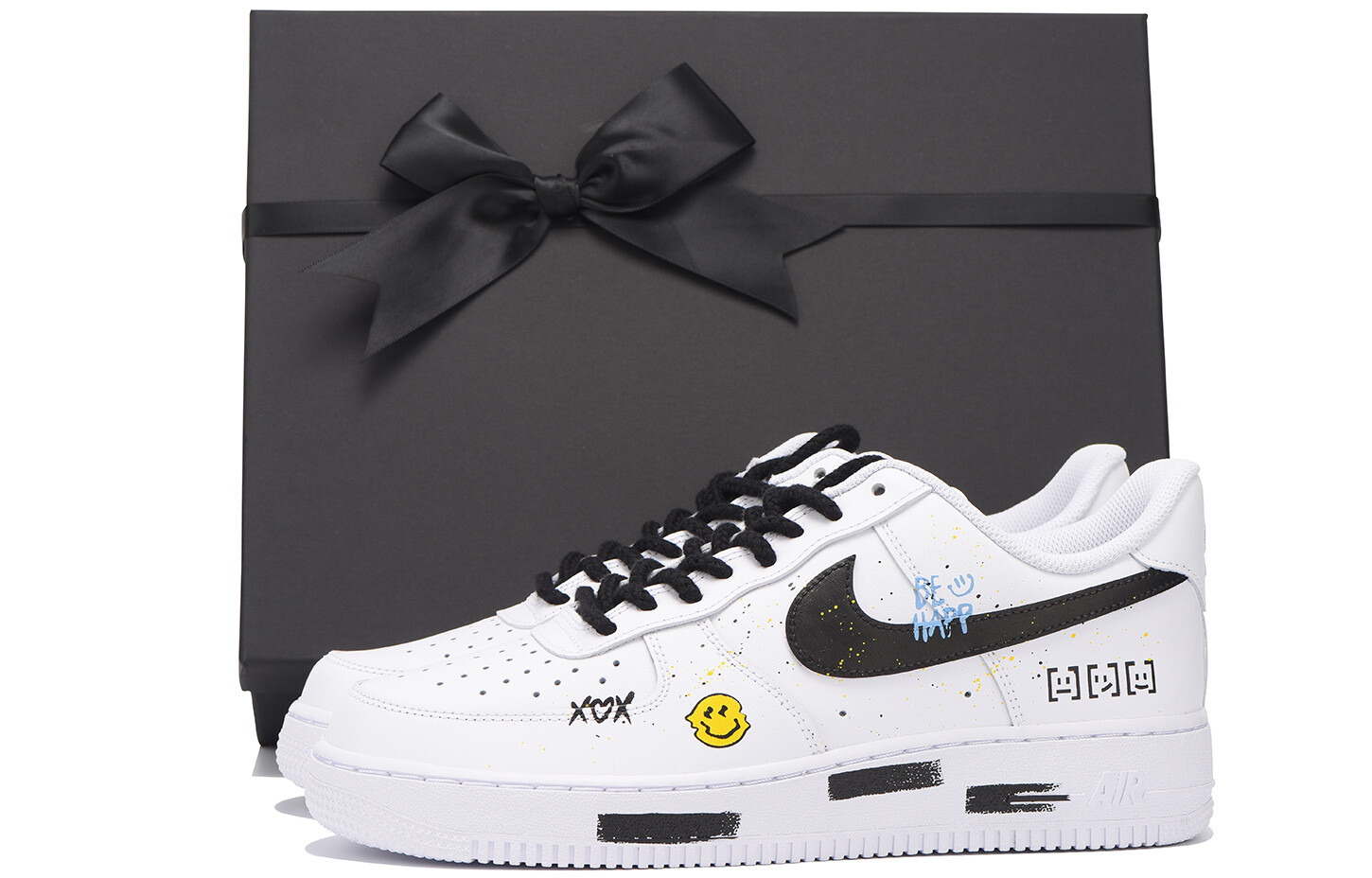 

Мужские кроссовки для скейтбординга Nike Air Force 1, White