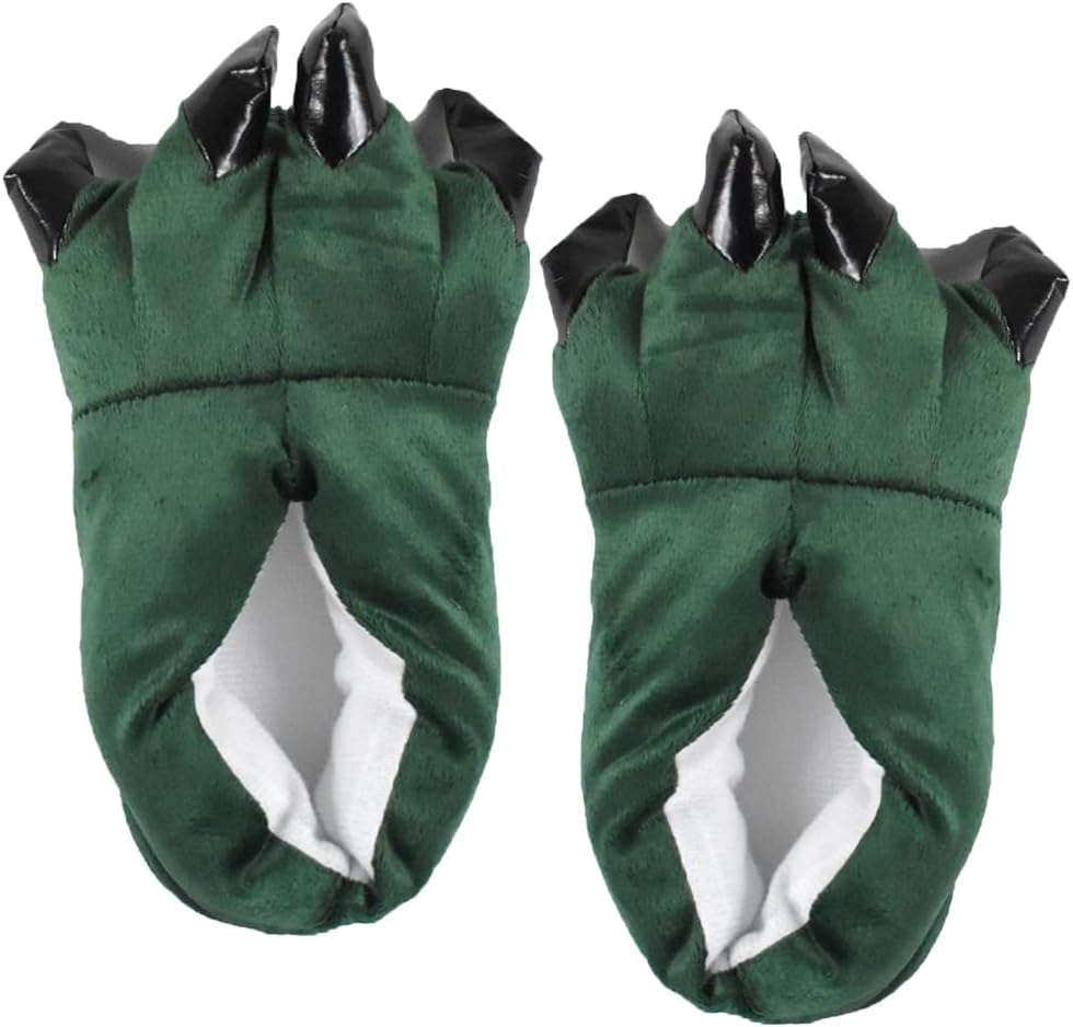 

Зеленые монстровые тапочки с супер мягкой подошвой (взрослые) Novelty Giant