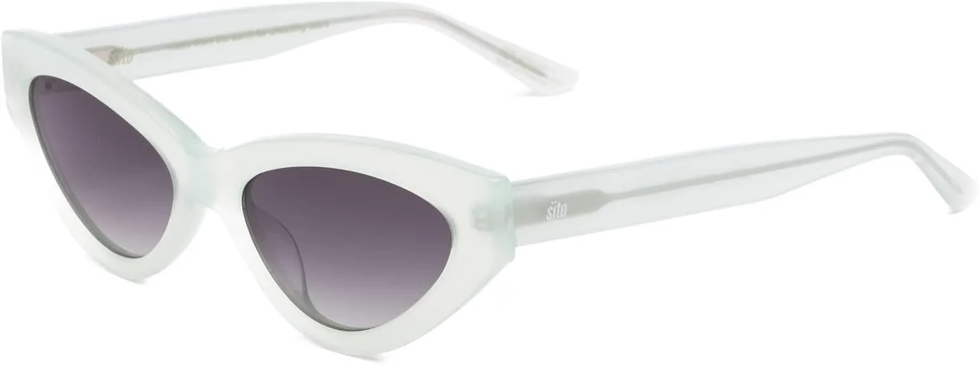 

Солнцезащитные очки SITO SHADES Dirty Epic Cat Eye, неполяризованные, дизайнерские, в стиле ретро, ​​для фестивалей, защита от ультрафиолета 100%, Mercury