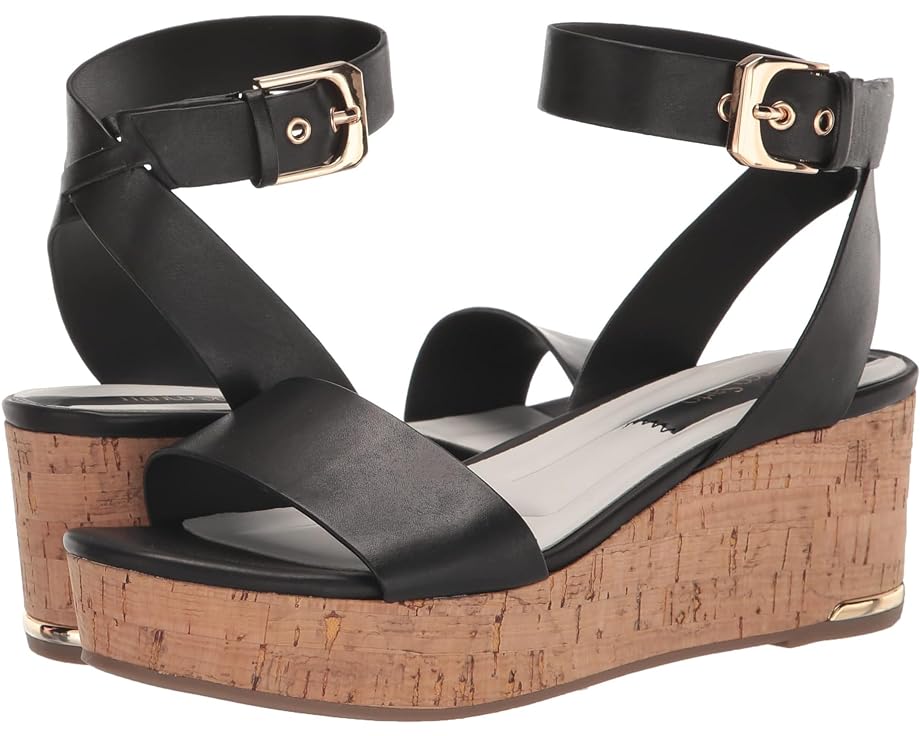 

Сандалии Franco Sarto Presley Platform Wedge, цвет Black Leather