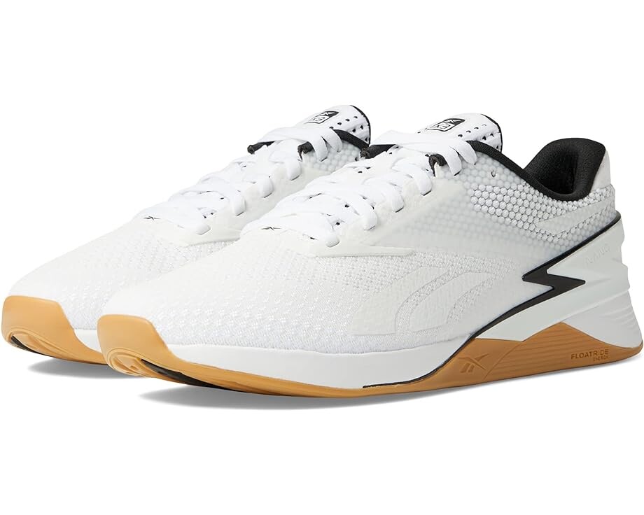 

Кроссовки Reebok Nano X3, цвет White/Black/Gum