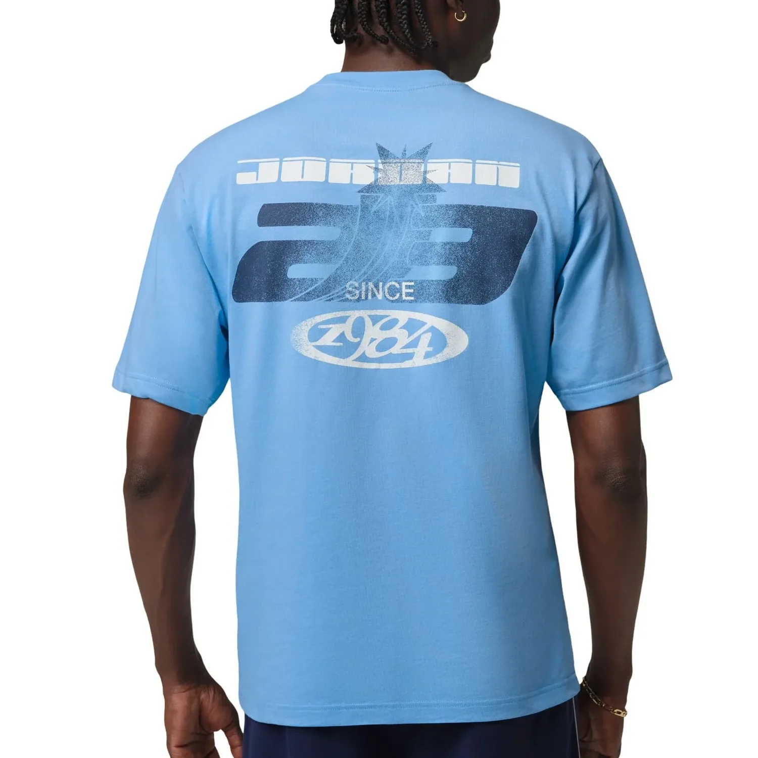 Футболка Air Jordan Graphic T-Shirt 'University Blue' — фото 2