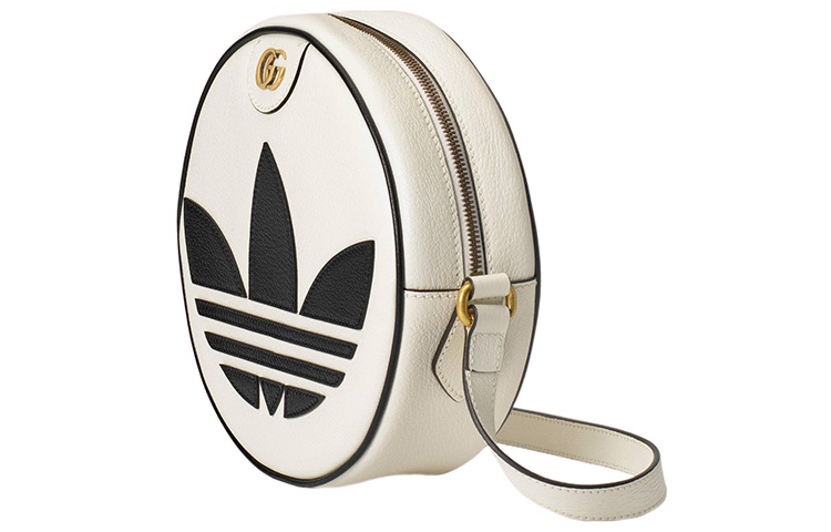 Женская кожаная сумка-кроссбоди GUCCI x Adidas Originals Ophidia — фото 2