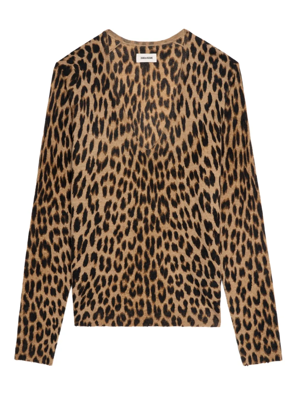 

Кашемировый свитер Rivy Zadig&Voltaire, коричневый