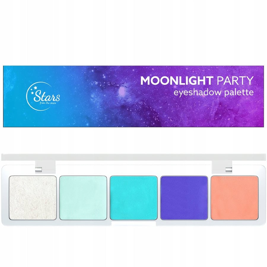 

Звезды от звезд Палитра теней для век MOONLIGHT PARTY 5 цветов Stars