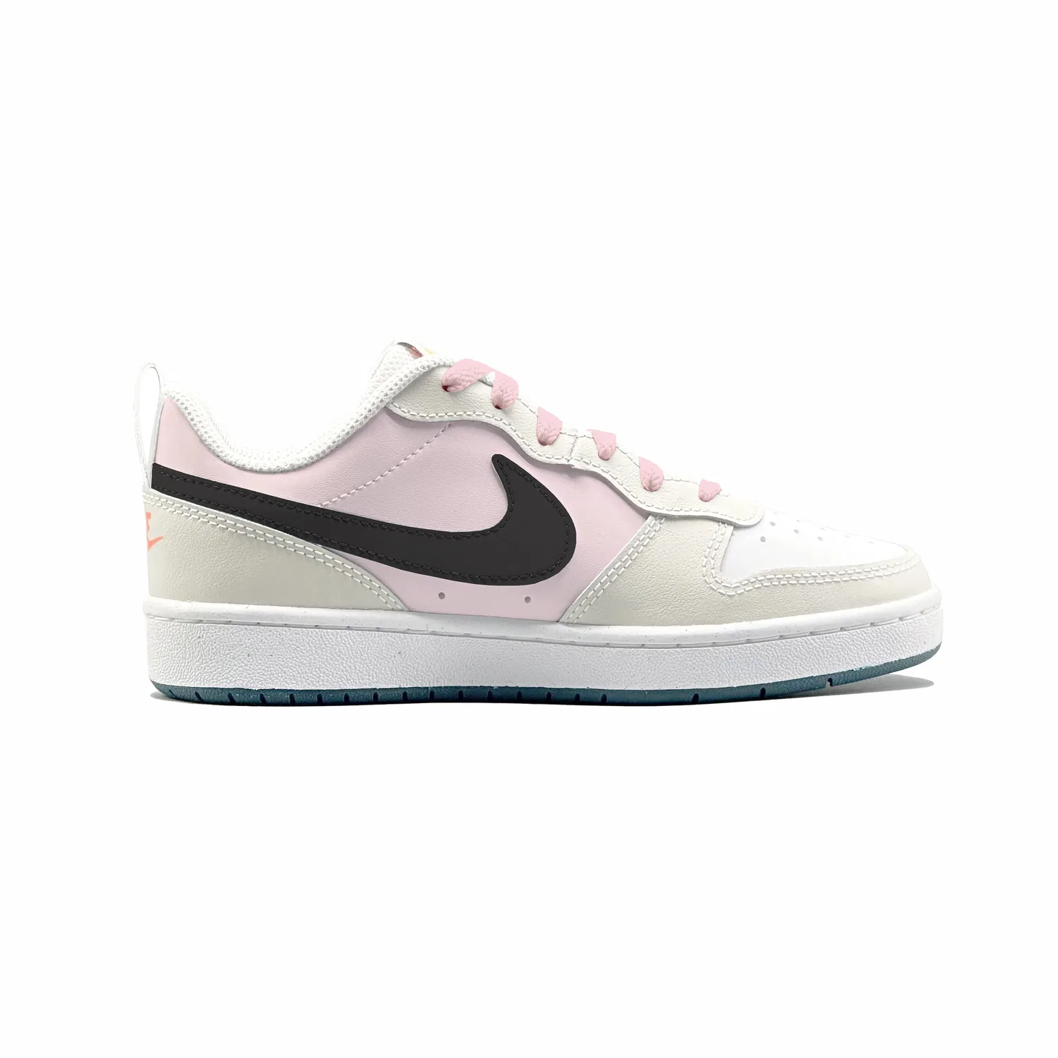 Кроссовки для скейтбординга Court Borough 2 Kids, унисекс Nike, Light Pink — фото 3
